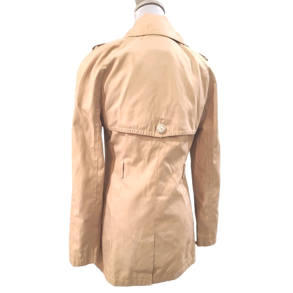 Express Women's Tan Trench Coat Size Small - Picture 5 of 8